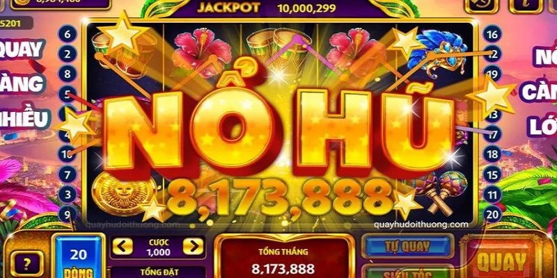 Các tựa game slot đình đám nổi nhất tại sảnh này