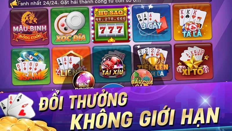Trò chơi bài đổi thưởng có sức hút mãnh liệt đối với mọi game thủ