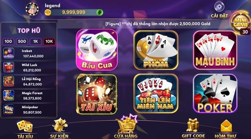 Poker là tựa game sở hữu tỷ lệ trả thưởng cực khủng